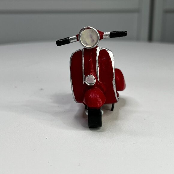 Lemax Red Moped Village Accessory - 2007 - Picture 3 of 7